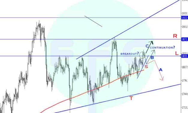 Gold False Break Out? or Continuation?